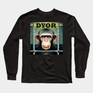 DYOR Protect the Apes Animal Rights Long Sleeve T-Shirt